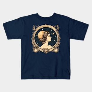 Victorian Aphrodite Venus Taurus zodiac birth sign astrology Kids T-Shirt